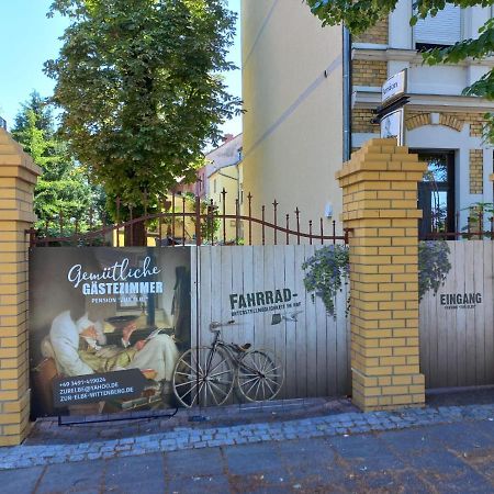 Pension Zur Elbe Wittenberg Dış mekan fotoğraf